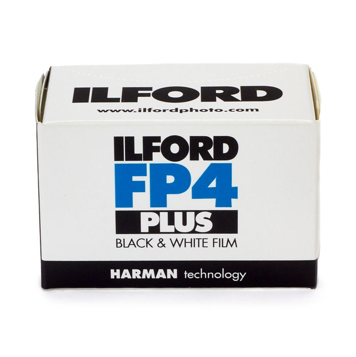 Ilford FP4 Plus 125 Black & White Negative - 35mm Film, 36 Exposures, Single Roll
