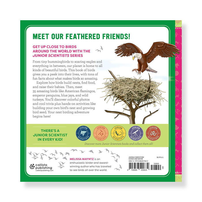 Birds for Kids: A Junior Scientist's Guide to Owls, Eagles, Penguins, and Other Bird Species
