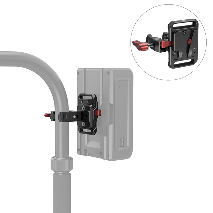 SmallRig Mini V-Mount Battery Plate with Crab-Shaped Clamp 2989