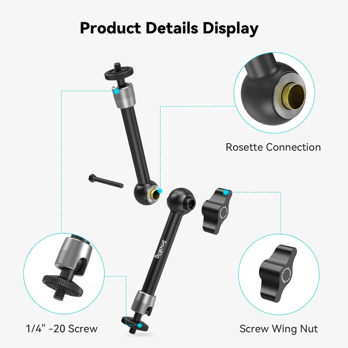 SmallRig Articulating Arm 9.8" 2066B