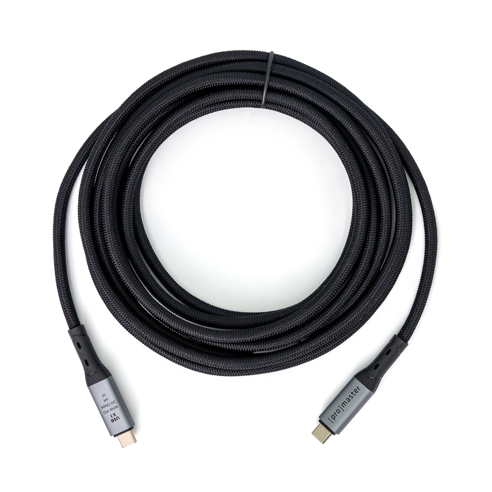 ProMaster USB-C to USB-C 3.1 60W PD Cable, 13’ - Black
