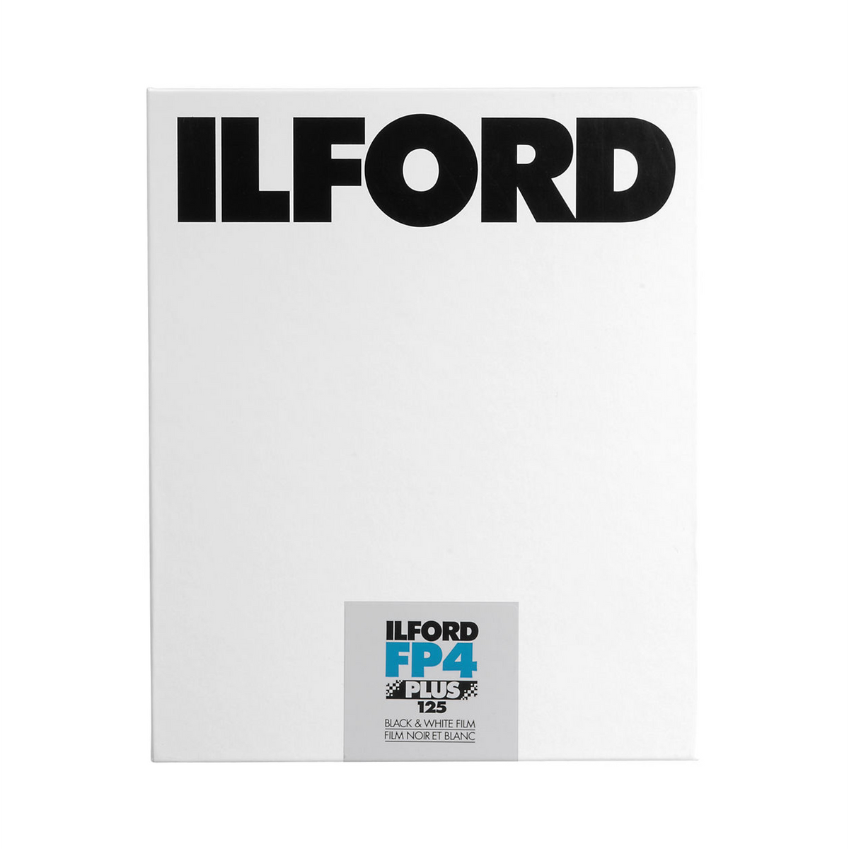 Ilford FP4 Plus 125 Black & White Negative - 4x5" Film, 100 Sheets