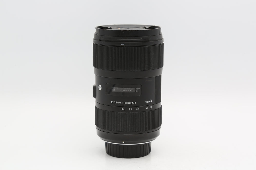 Used Sigma 18-35mm f1.8 DC NAF (Good)