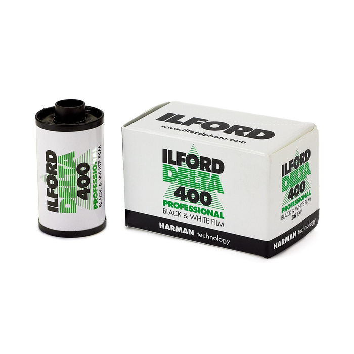 Ilford Delta 400 Professional Black & White Negative - 35mm Film, 36 Exposures, Single Roll
