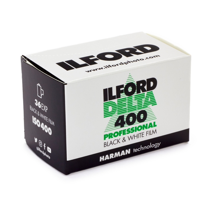 Ilford Delta 400 Professional Black & White Negative - 35mm Film, 36 Exposures, Single Roll