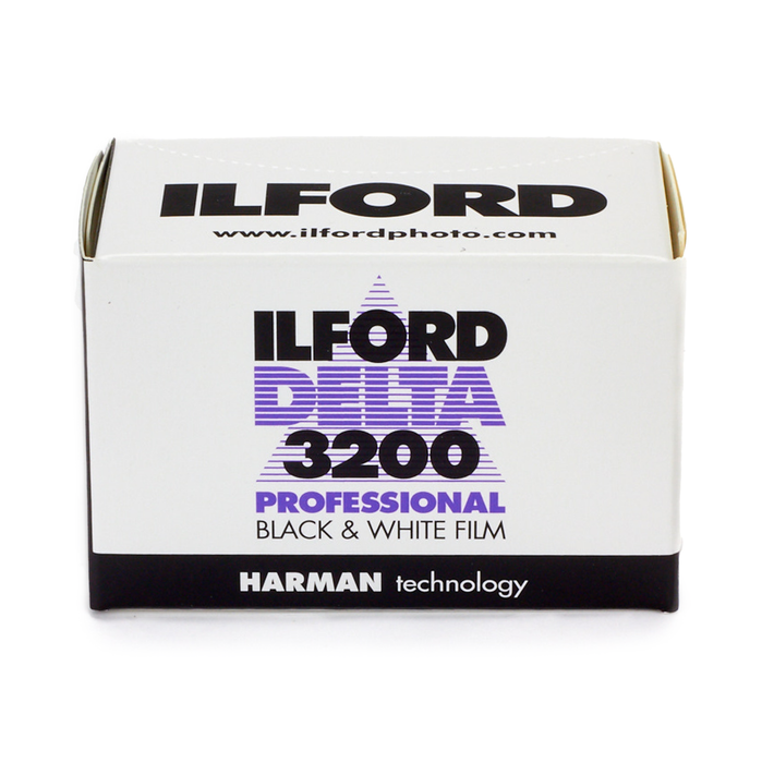 Ilford Delta 3200 Professional Black & White Negative - 35mm Film, 36 Exposures, Single Roll