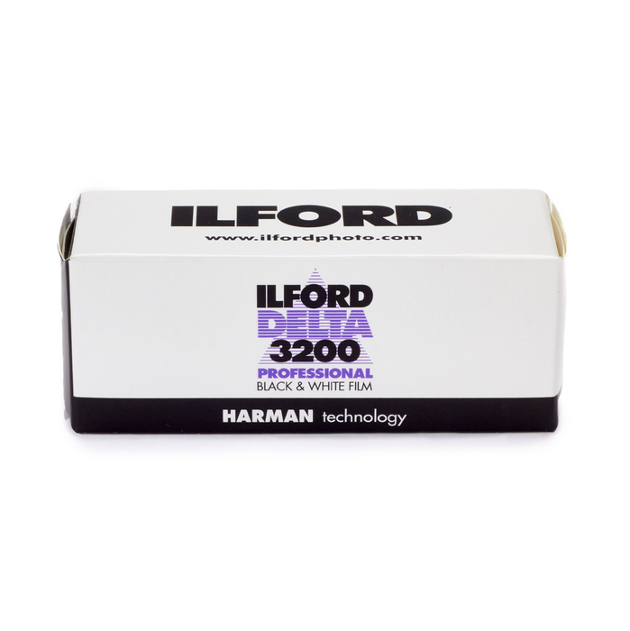 Ilford Delta 3200 Professional Black & White Negative - 120 Film, Single Roll