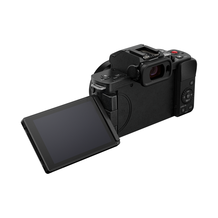 Lumix G100D Mirrorless Camera with 12-32mm f/3.5-5.6 Lens and Tripod Grip