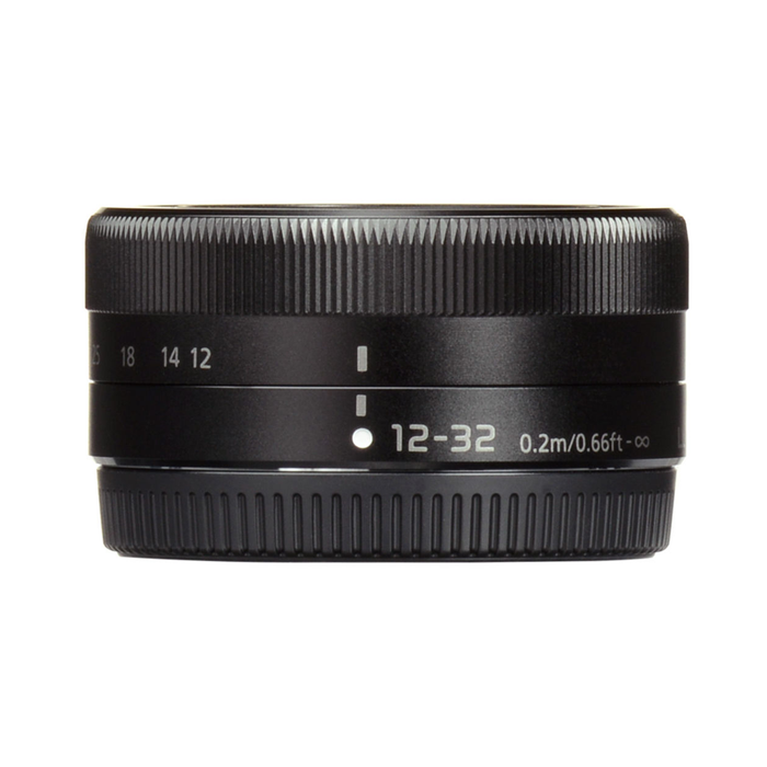 Lumix G100D Mirrorless Camera with 12-32mm f/3.5-5.6 Lens and Tripod Grip