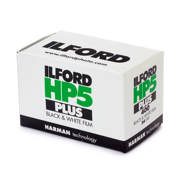 Ilford HP5 Plus 400 Black & White Negative - 35mm Film, 24 Exposures, Single Roll