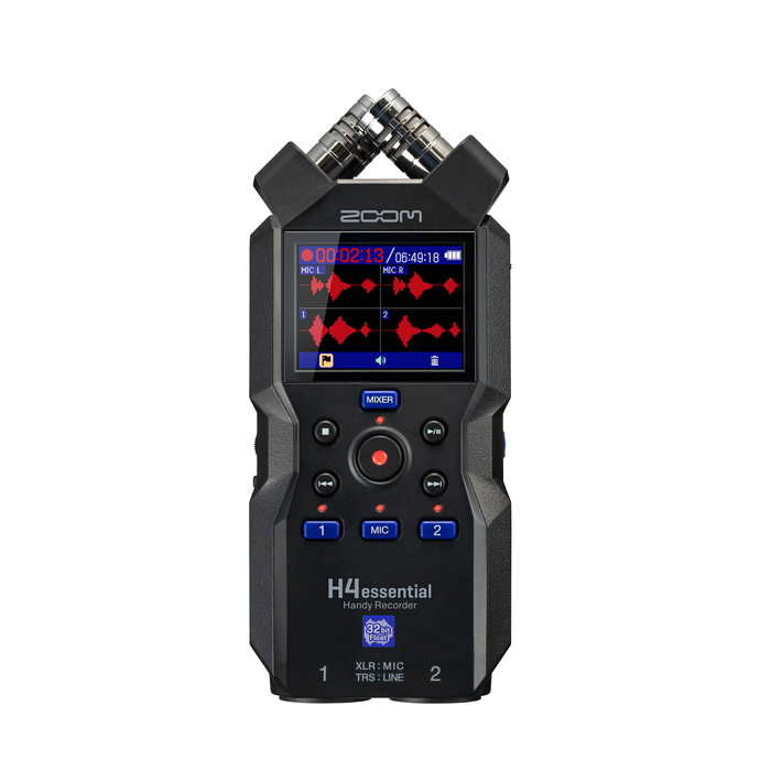 Zoom H4essential 4-Track 32-Bit Float Handy Recorder