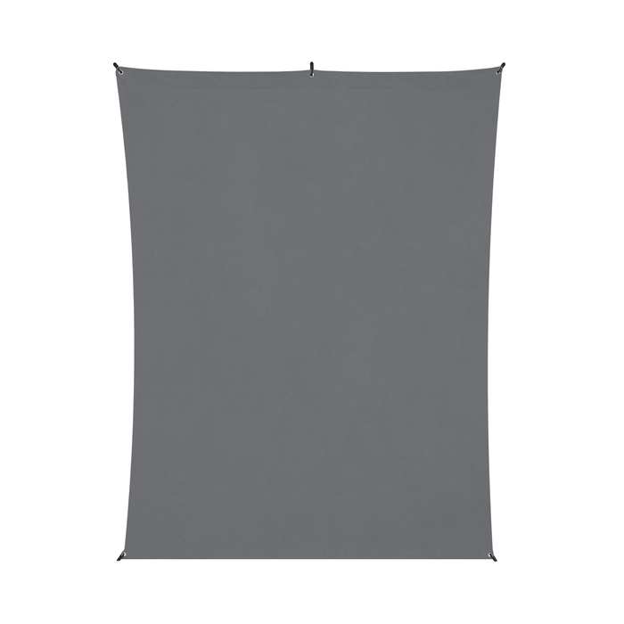 Westcott X-Drop Wrinkle-Resistant Backdrop Kit, 5' x 7' - Neutral Gray