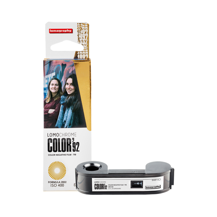 Lomography LomoChrome Color ’92 400 Color Negative - 110 Film, 24 Exposures, Single Roll