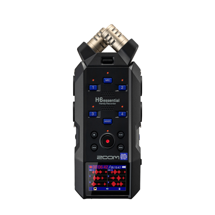 Zoom H6essential 6-Track 32-Bit Float Handy Recorder