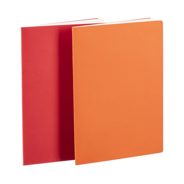 Hahnemuhle Sketch & Note Booklet Bundle, A6, 20 Sheets (40 Pages) - Cerise/Paprika (Red Bundle)