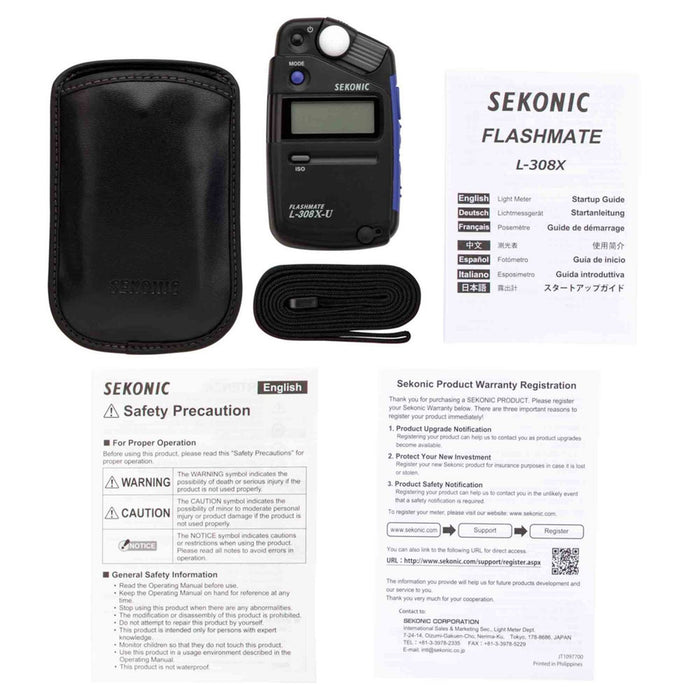 Sekonic Flashmate L-308X-U Light Meter