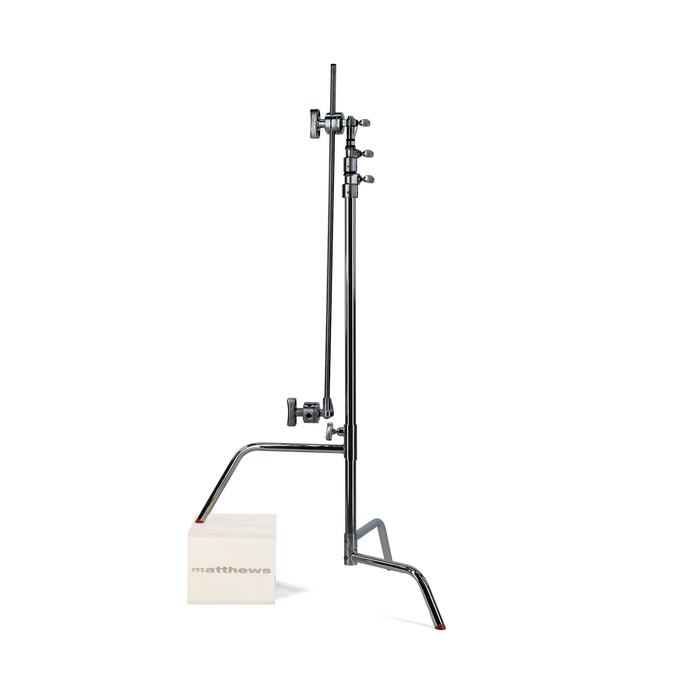 Matthews 40" C-Stand with Sliding Leg, Grip Head & Arm Chrome