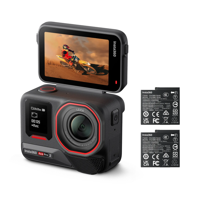 Insta360 Ace Pro 2 Action Camera Dual Battery Standard Bundle