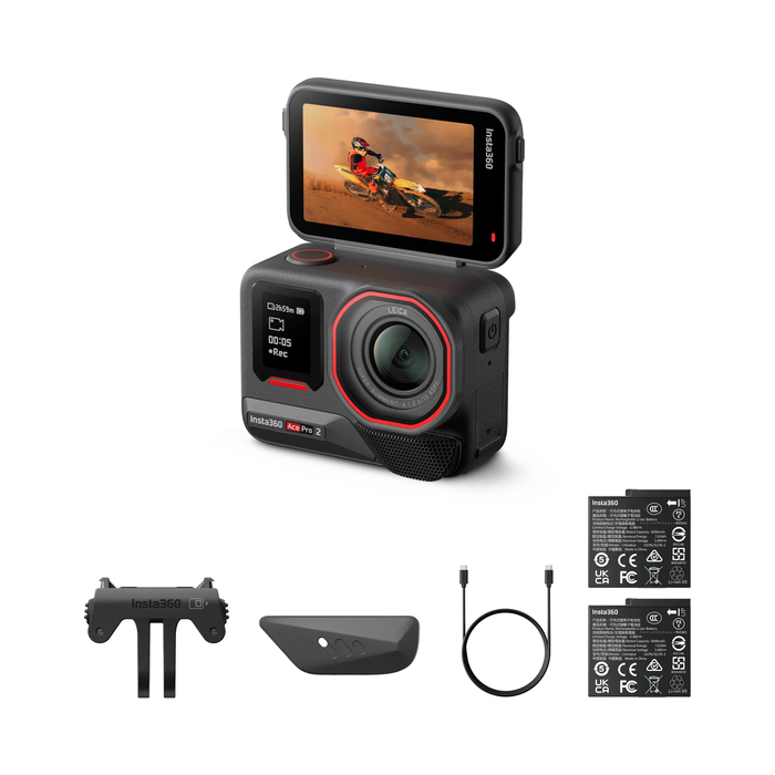 Insta360 Ace Pro 2 Action Camera Dual Battery Standard Bundle