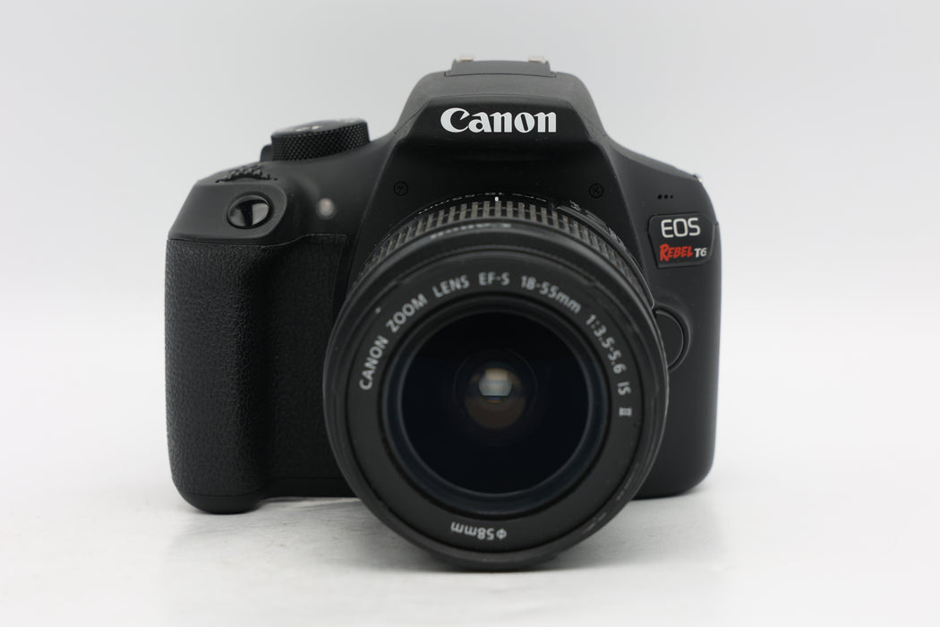 Used Canon Rebel T6 Kit (VG)