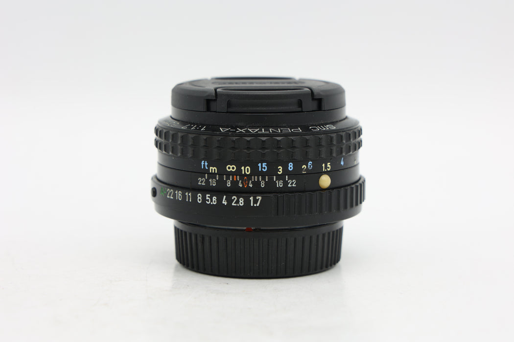 Used Pentax 50mm f1.7 SMC A (Fair)