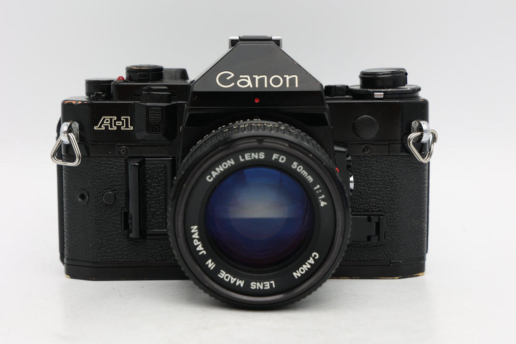 Used Canon A-1 Kit w/ 50mm 1.4 (G)
