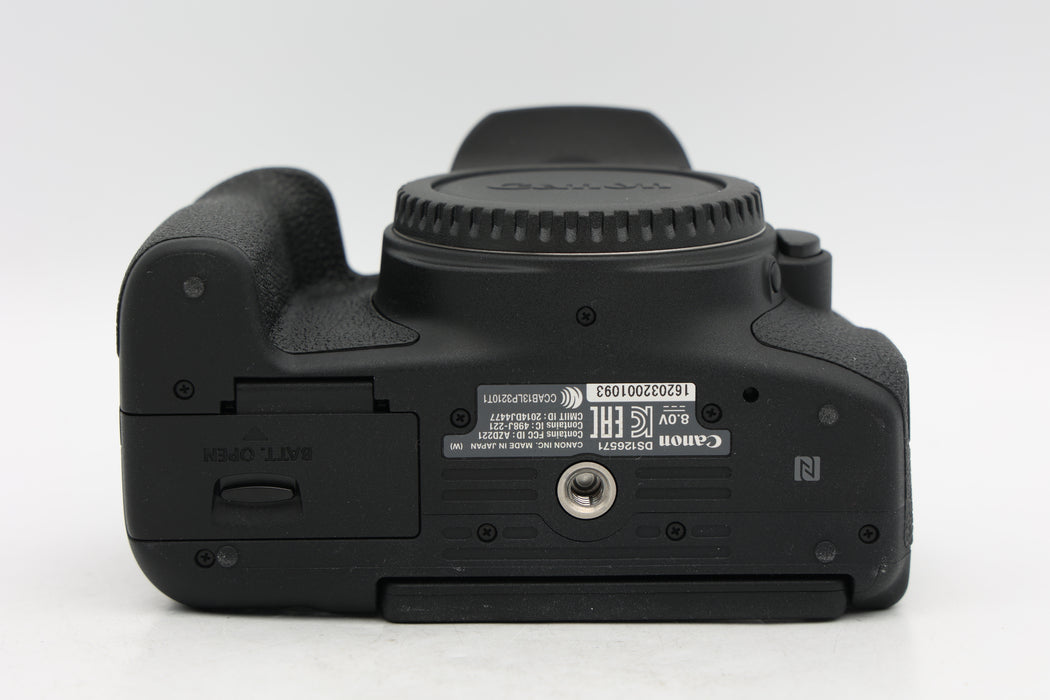 Used Canon Rebel T6i Body (EX)