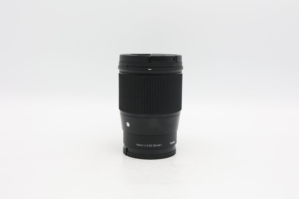 Used Sigma 16mm F1.4 E Mount (VG)