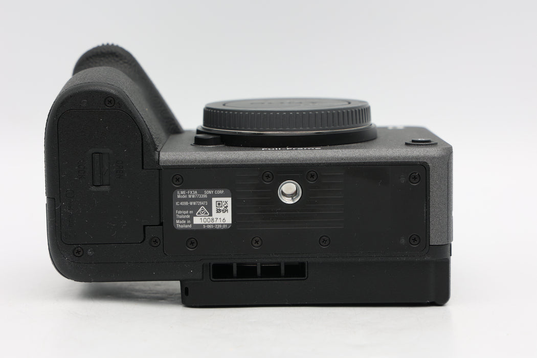 Used Sony FX3A w/ XLR-H1 (EX)