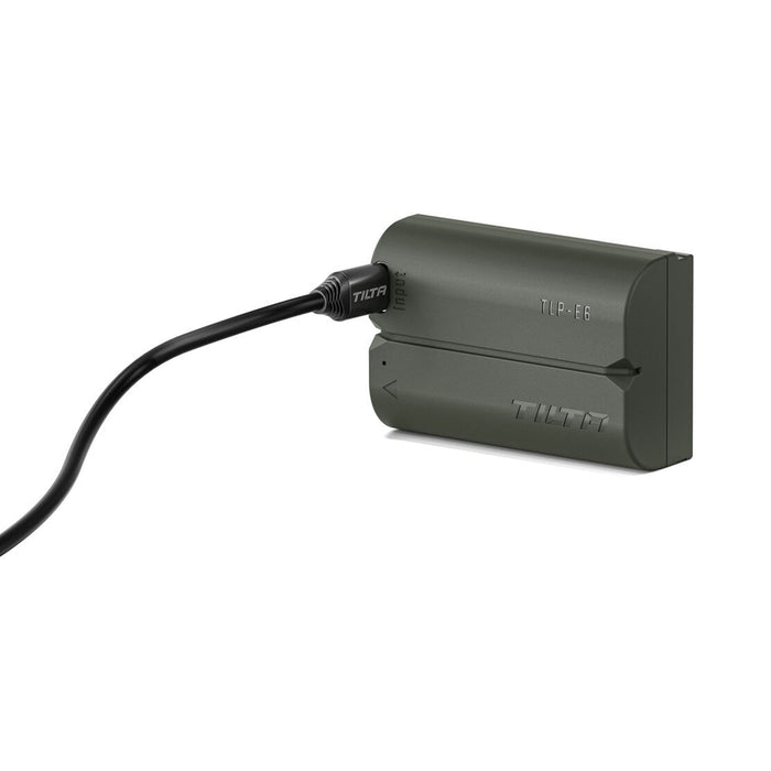 Tilta Portable 4-Bay Charging Station Kit with Canon LP-E6 Batteries (2x) - Green