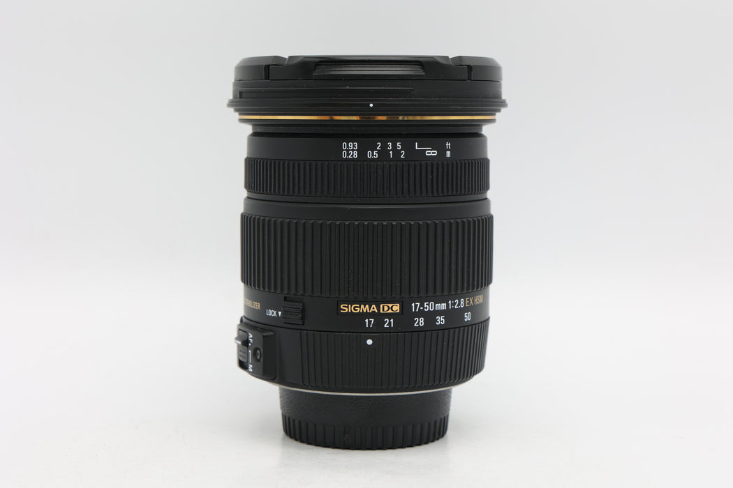Used Sigma 17-50mm f2.8 Nikon (VG)