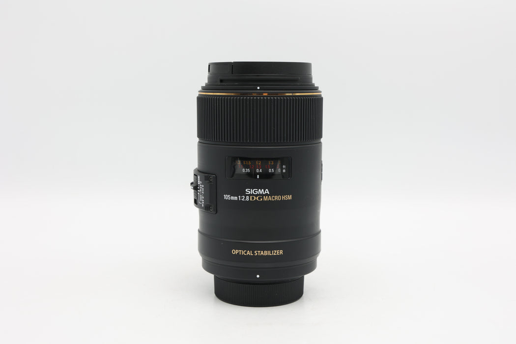 Used SIgma 105mm F2.8 Mac NAF (VG)