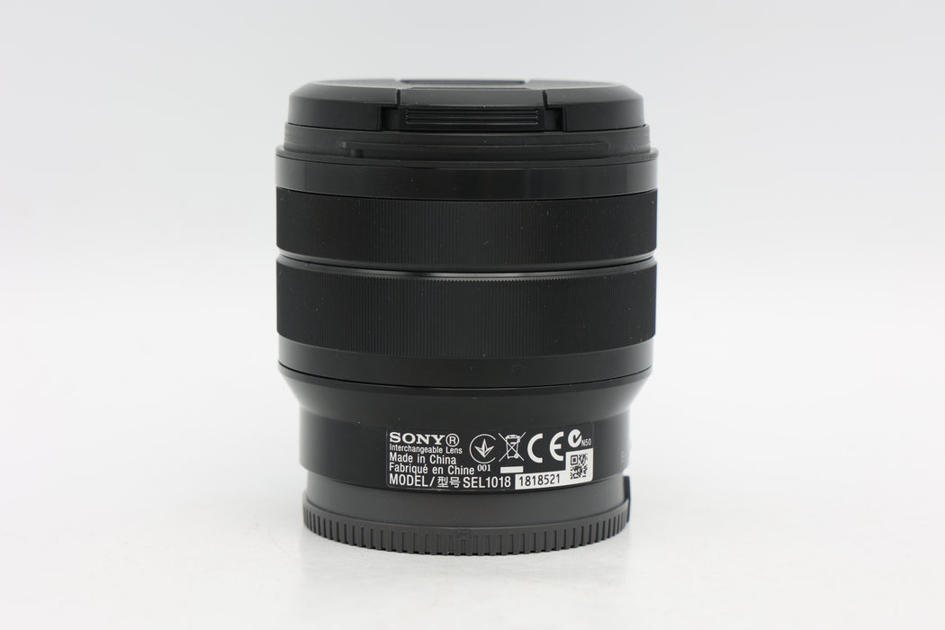 Used Sony E 10-18mm f4 OSS (VG)