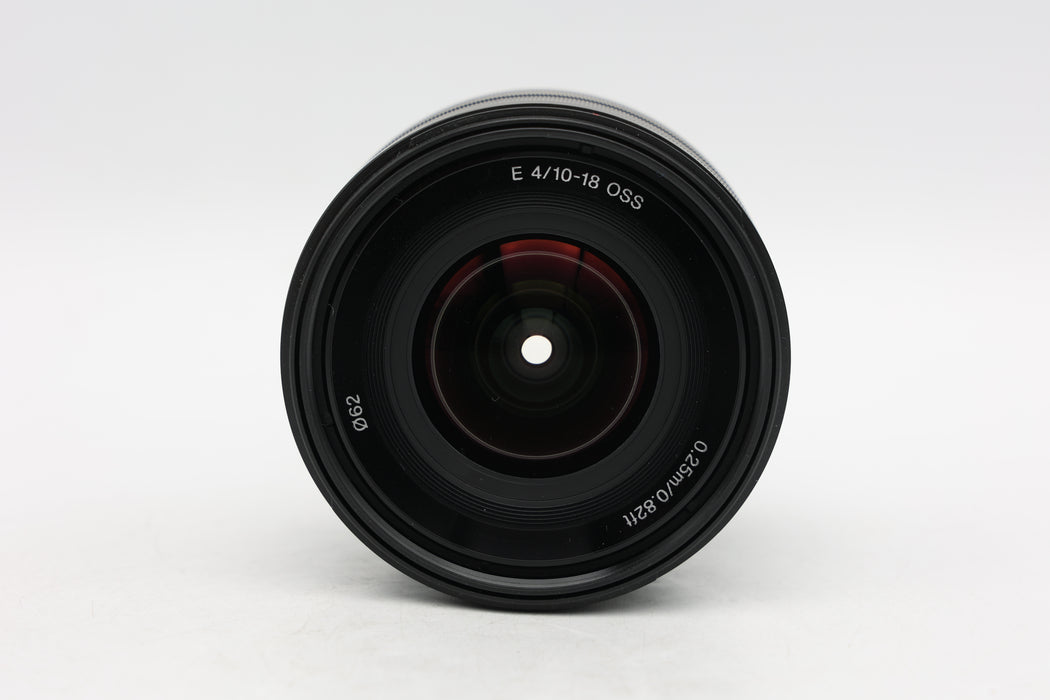 Used Sony E 10-18mm f4 OSS (VG)