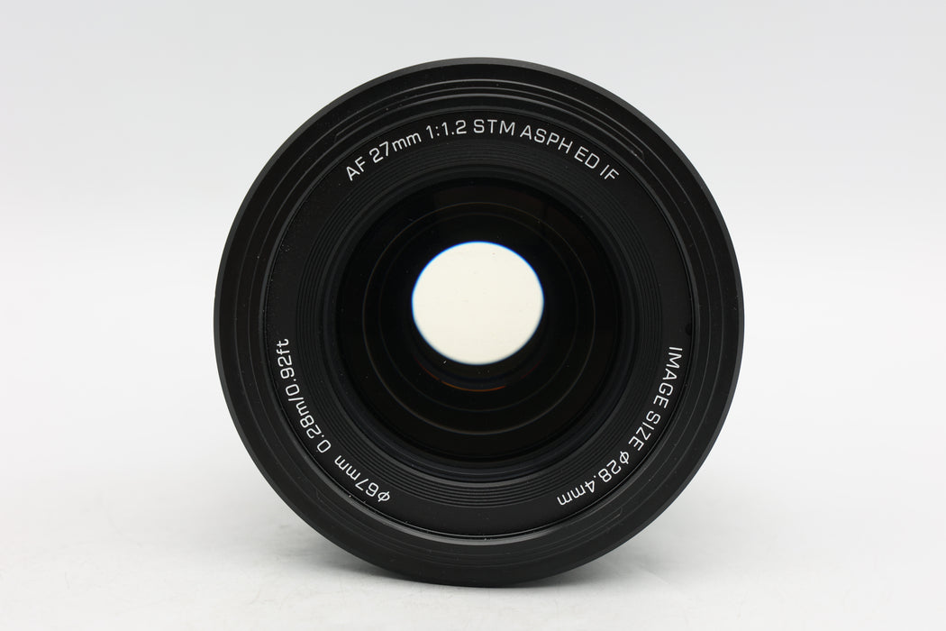 Used Viltrox 27mm f1.2 XF (VG)