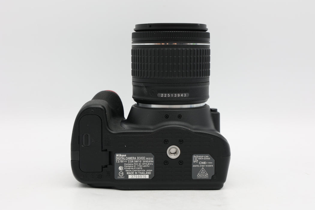 Used Nikon D3400 Kit w/ 18-55mm (VG)