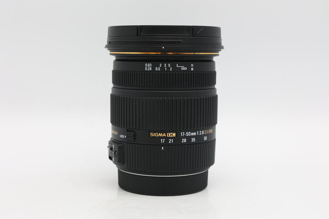 Used Sigma 17-50mm f2.8 Canon (EX)