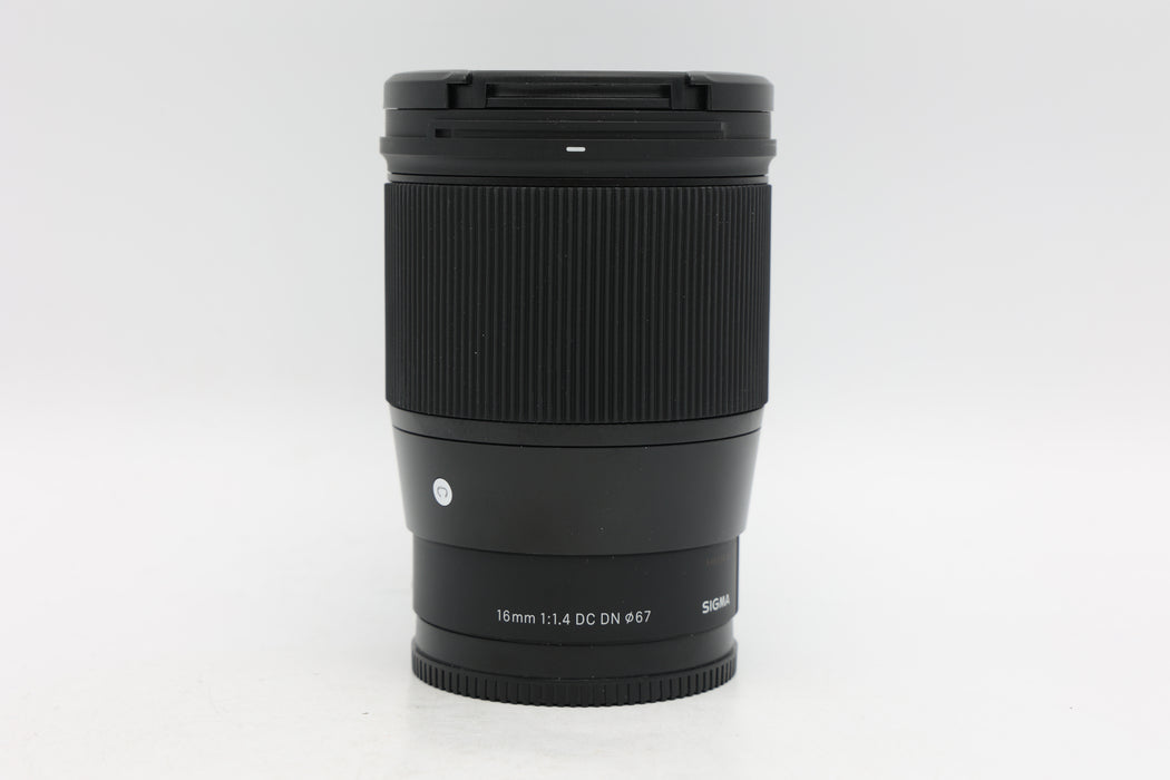 Used Sigma 16mm f1.4 DC Sony (VG)