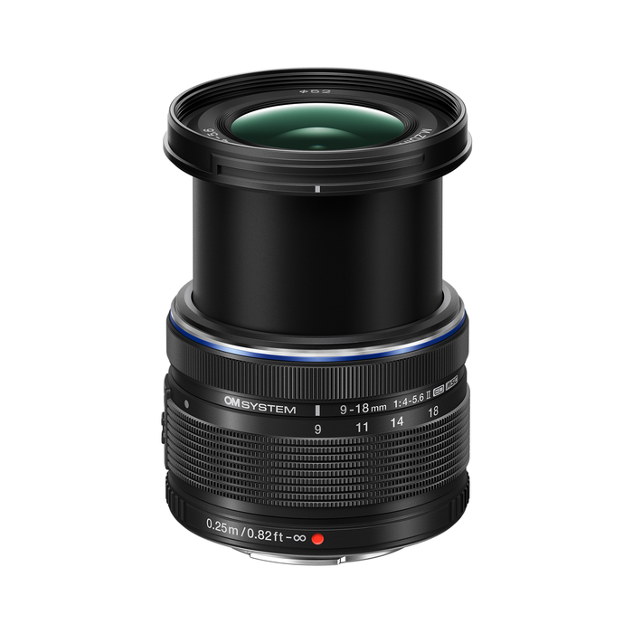 OM-System 9-18mm ED F4.0-5.6 II Lens