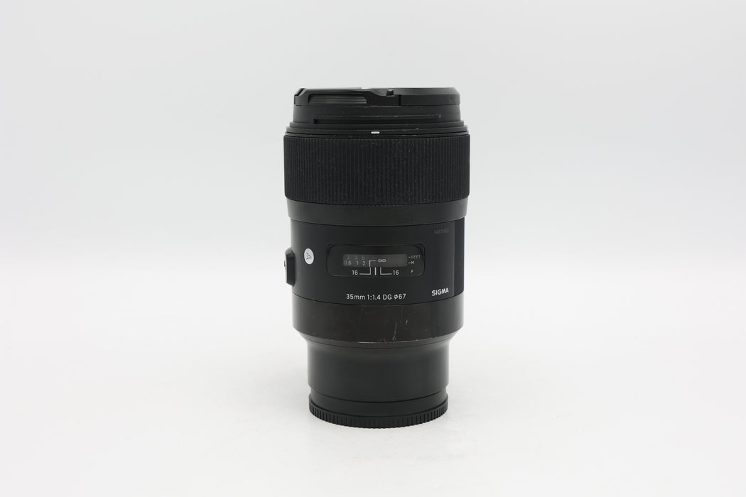 Used Sigma 35mm F1.4 A Sony (F)