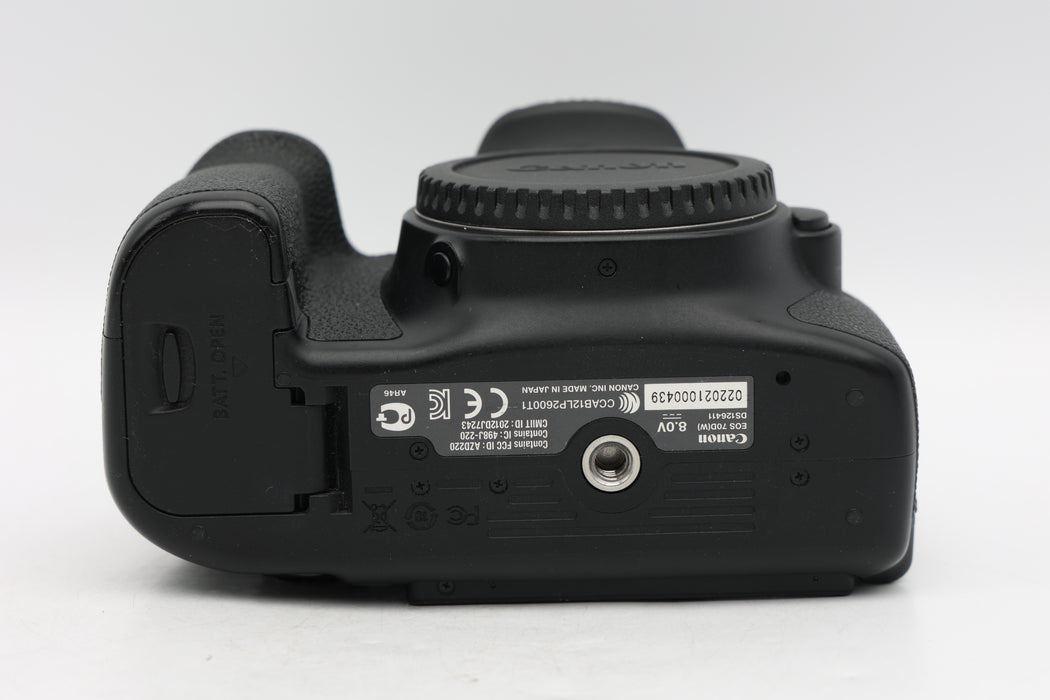 Used Canon 70D Body (VG)