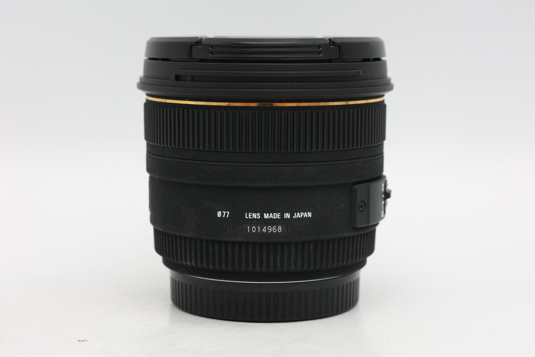 Used Sigma 50mm f1.4 EX DG EF (EX)