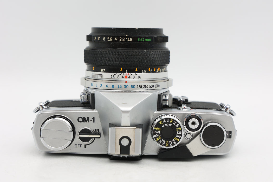 Used Olympus OM-1 Kit (Fair) Filter ring damage