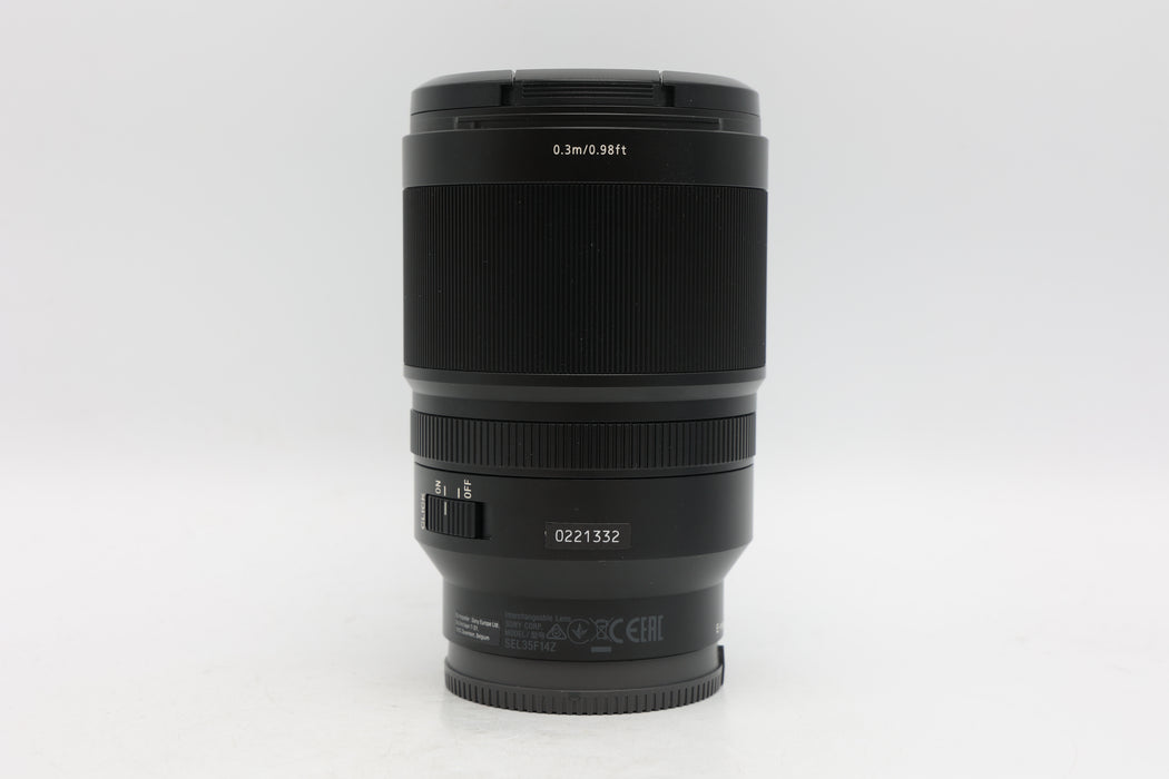 Used Sony FE 35mm f1.4 ZA T* (EX)