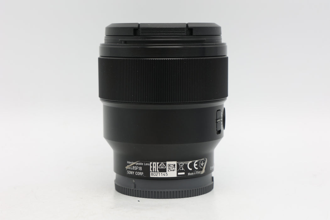 Used Sony FE 85mm f1.8 (VG)