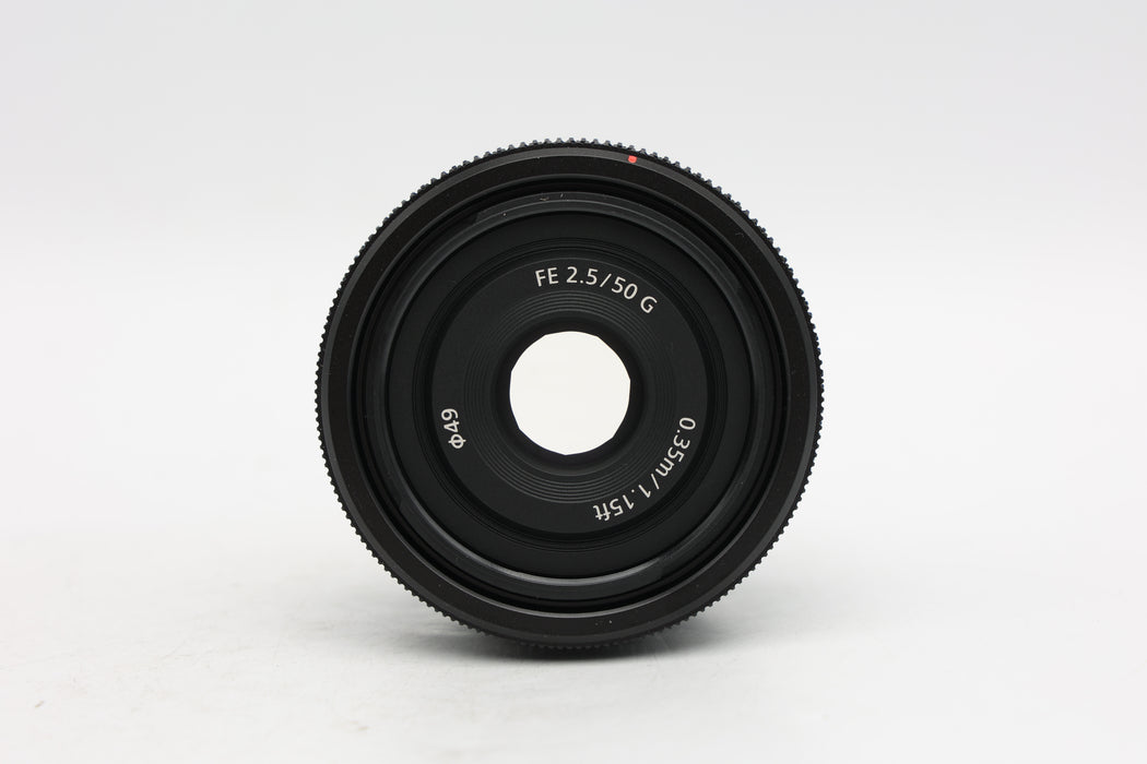 Used Sony FE 50mm f2.5G (EX)