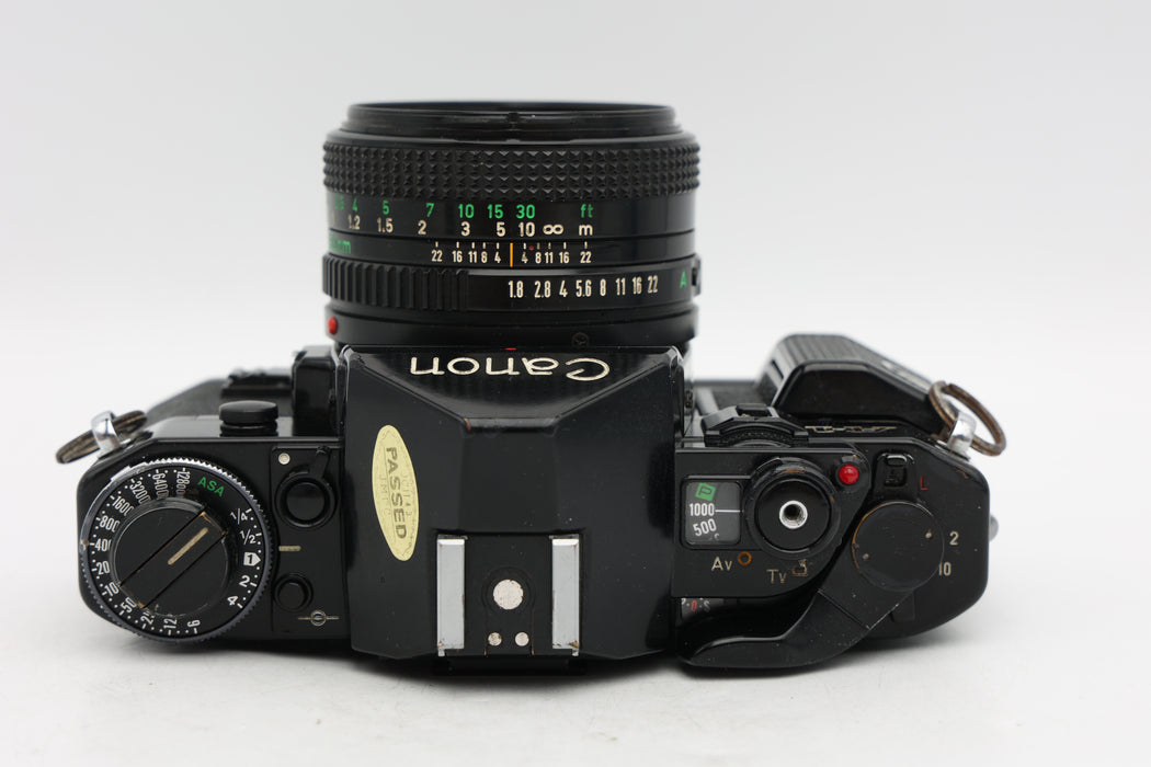 Used Canon A-1 Kit w/ 50mm 1.8 (Fair)