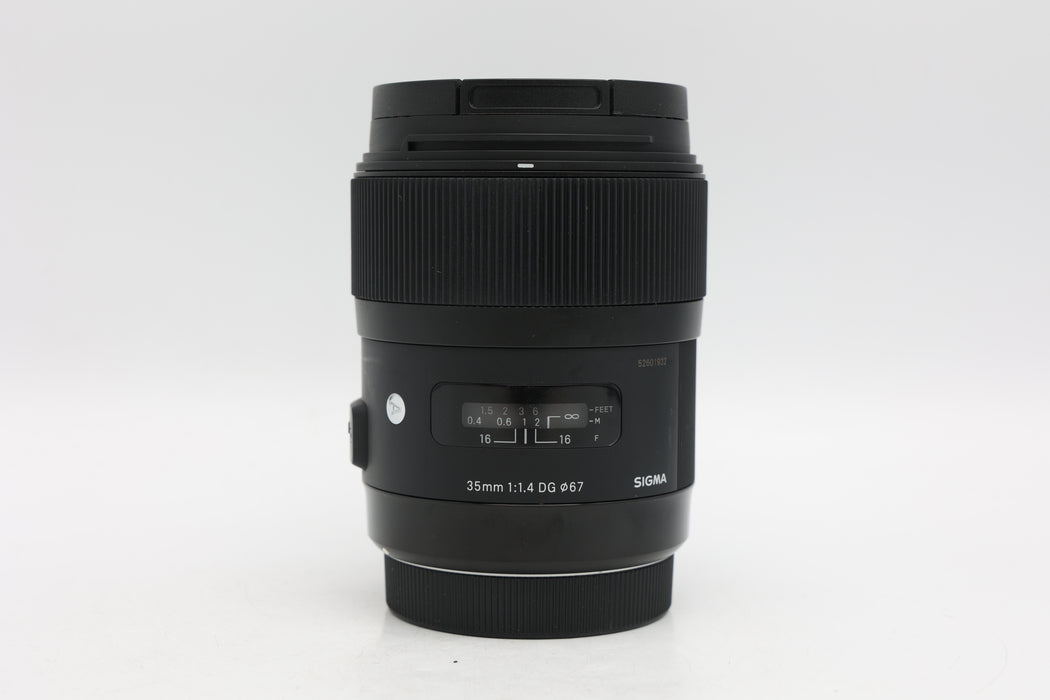 Used Sigma 35mm f1.4 DG Canon (VG)