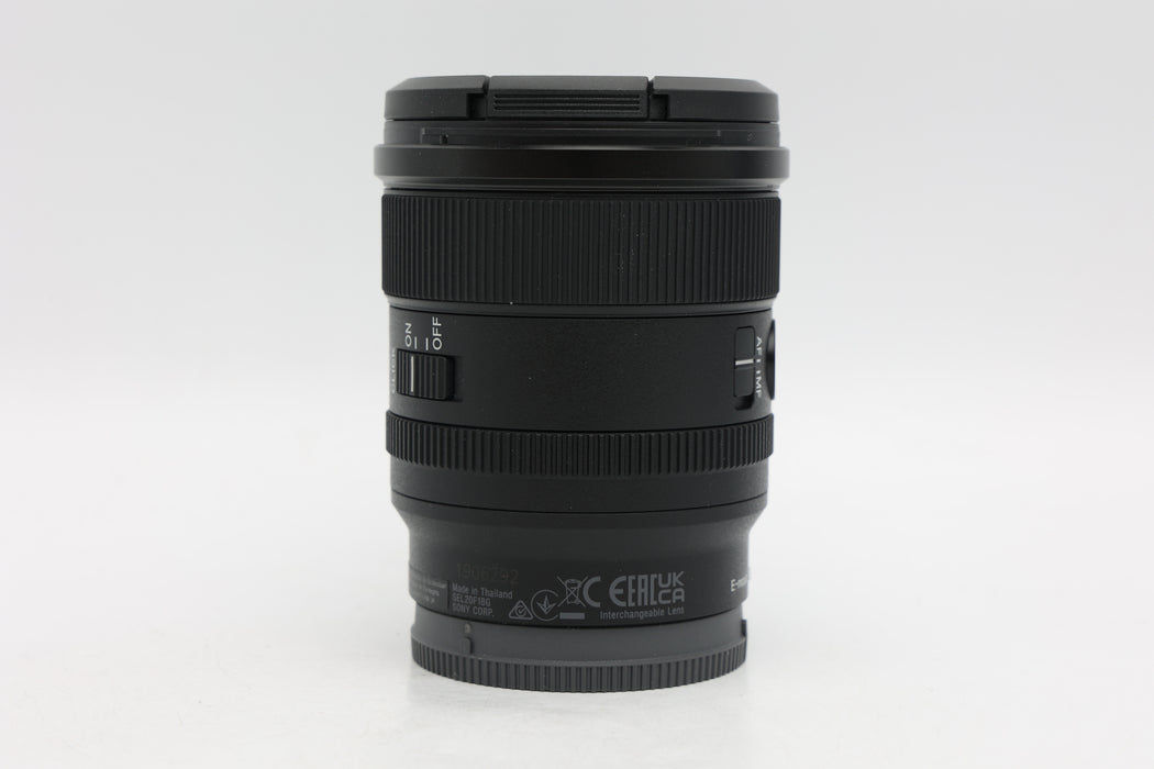 Used Sony FE 20mm f1.8 G (EX)