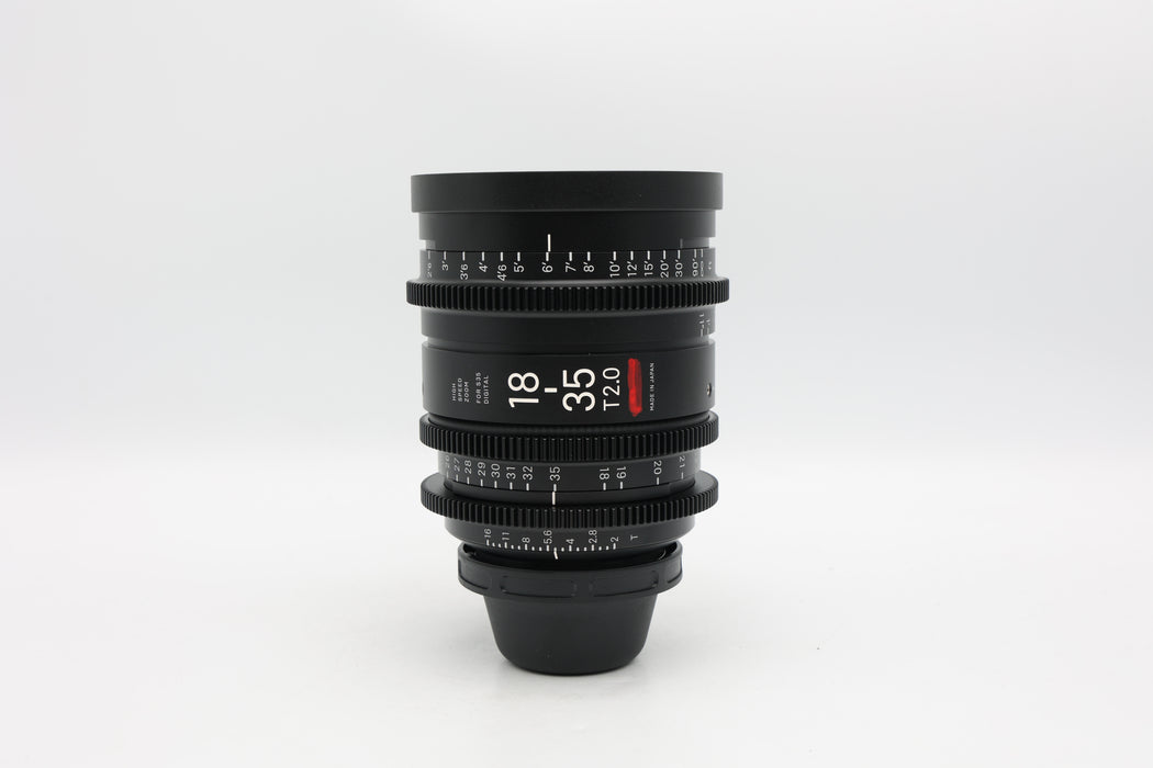 Used Sigma 18-35mm T2 PL Mount (EX)
